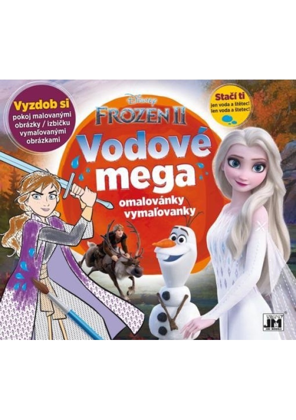 Ledové království II. - Vodové mega omalovánky