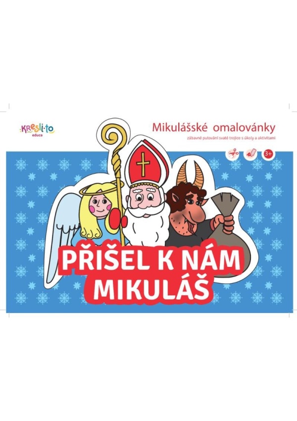 Mikulášské omalovánky / Přišel k nám Mikuláš