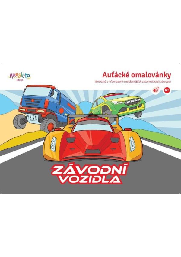 Auťácké omalovánky / Závodní auta