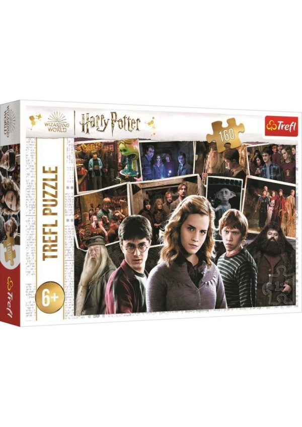 Trefl Puzzle Harry Potter s přáteli 160 dílků