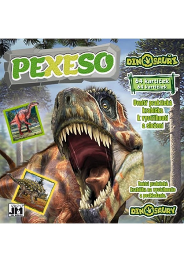 Dinosauři - Pexeso v sešitu