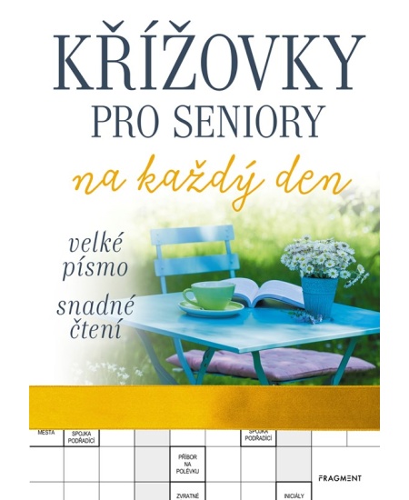 Křížovky pro seniory na každý den 4 (žluté)