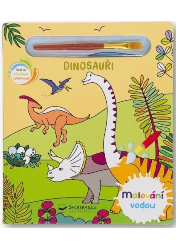 Dinosauři - Malování vodou