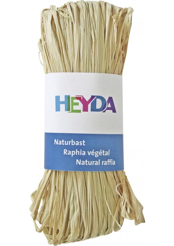 HEYDA Přírodní lýko - přírodní 50 g
