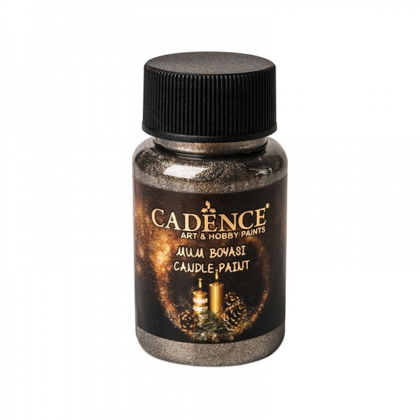 Barva na svíčky Candle Paint, 50 ml - antracitová