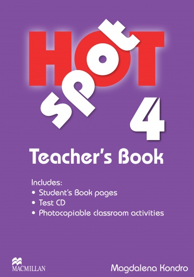 Hot Spot 4 Teacher´s Book + Test CD Pack
