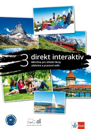 Direkt interaktiv 3 (B1) – učebnice s prac. sešitem + MP3/Videa ke stažení + žák. licence (24 měsíců)