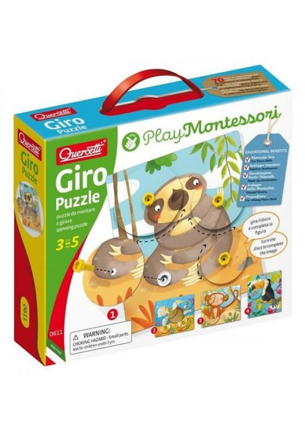 Giro Puzzle spinning puzzle - otáčivá skládačka