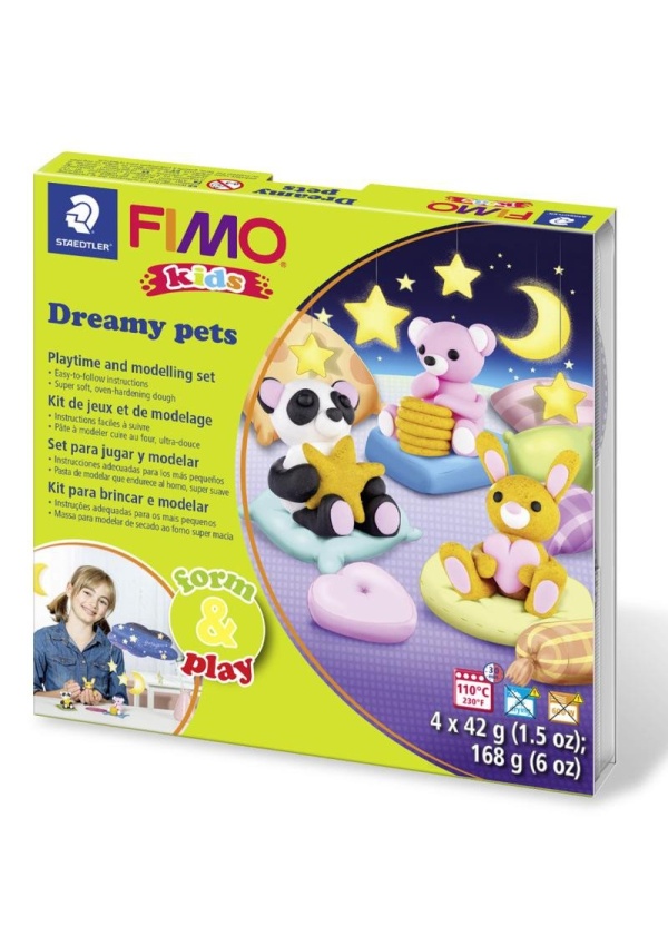 FIMO sada kids Form & Play - Zasnění pejsci