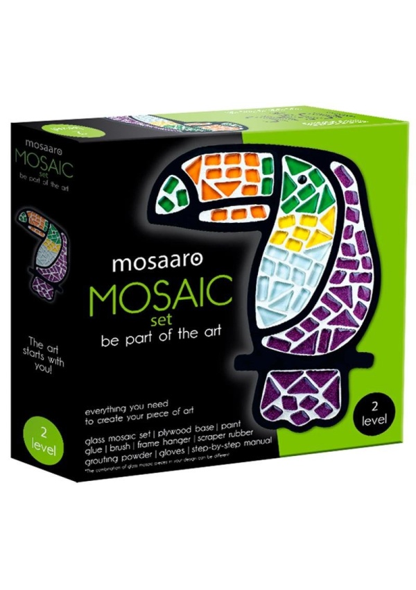 MOSAARO Sada na výrobu mozaiky - Tukan