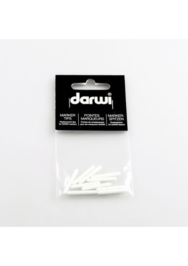 DARWI TEX fixa na textil 2 mm - náhradní hroty 10 ks