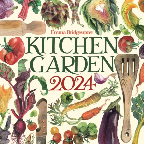 Emma Bridgewater Kitchen Garden Wiro Wall Calendar 2024