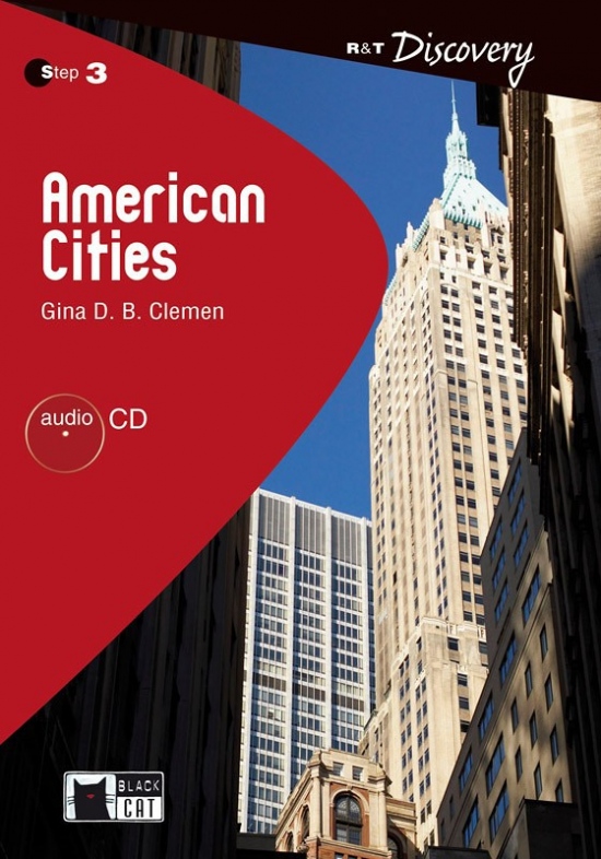 Black Cat AMERICAN CITIES + CD ( Reading & Training Discovery Level 3)