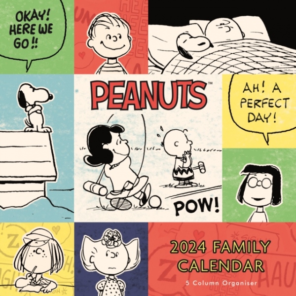 Peanuts Planner Wall Calendar 2024