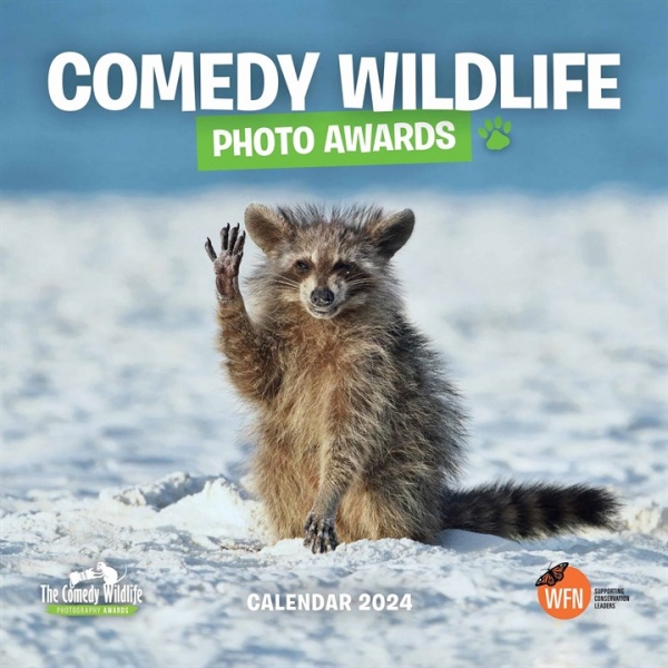 Comedy Wildlife Photography Awards Square Wall Calendar 2024
