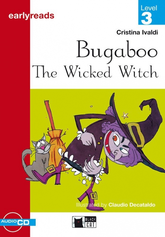 Black Cat BUGABOO THE WICKED WITCH + CD ( Early Readers Level 3) BLACK CAT - CIDEB