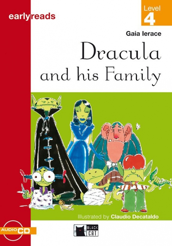 Black Cat DRACULA AND HIS FAMILY + CD ( Early Readers Level 4)