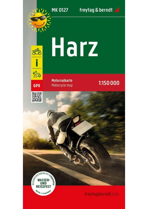 Harz 1:150 000 / motocyklová mapa