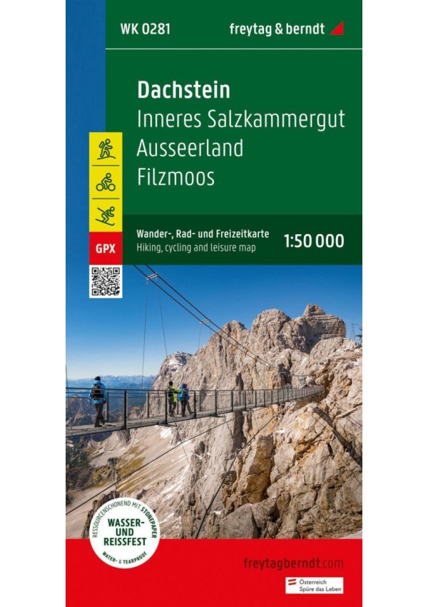 Dachstein 1:50 000 / turistická a cykloturistická mapa