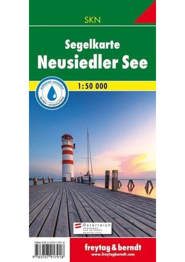 Neusiedler See, plavební plán 1:50 000 / turistická a cykloturistická mapa
