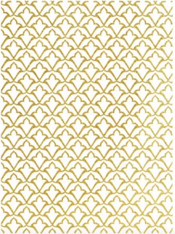 Rýžový papír A3 - Metalické lilie - zlaté : 8689036024109
