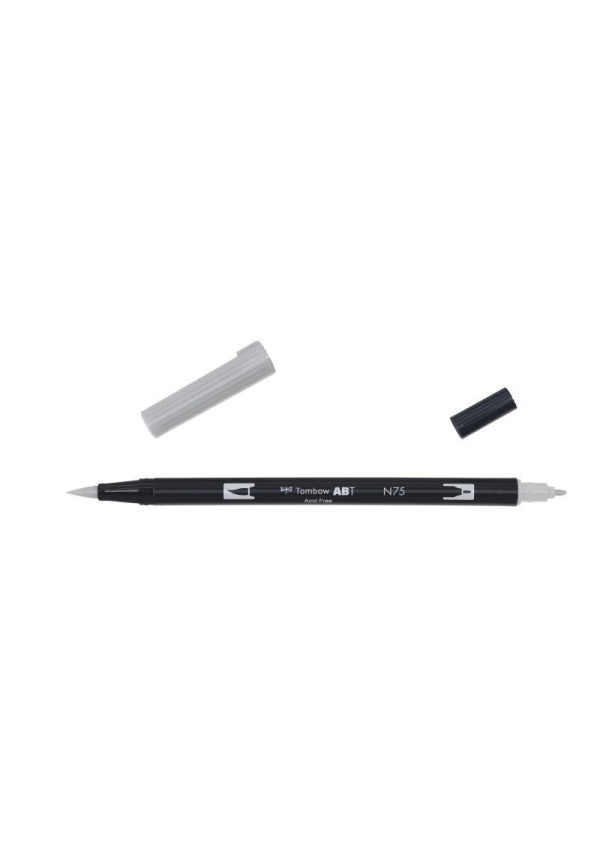 Tombow Oboustranný štětcový fix ABT - cool grey 3