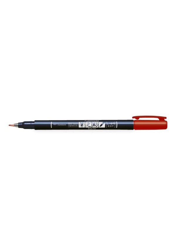 Tombow Štětcový fix Fudenosuke - red