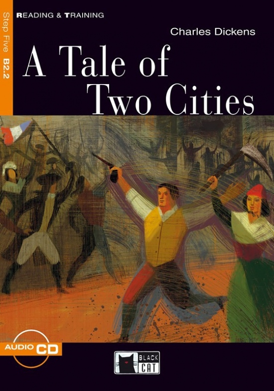 Black Cat TALE OF TWO CITIES + CD ( Reading & Training Level 5) 