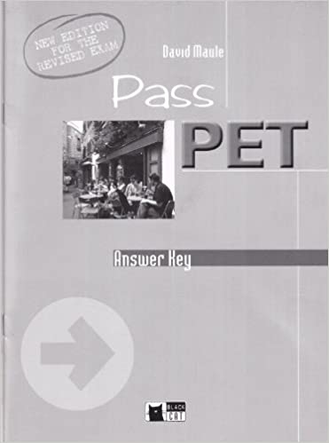 PASS PET Answer Key