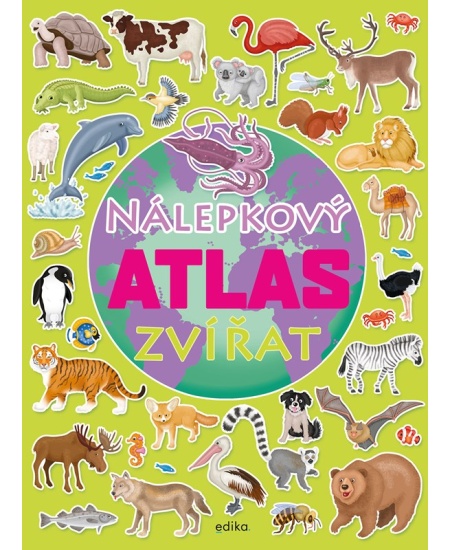 Nálepkový atlas zvířat Edika