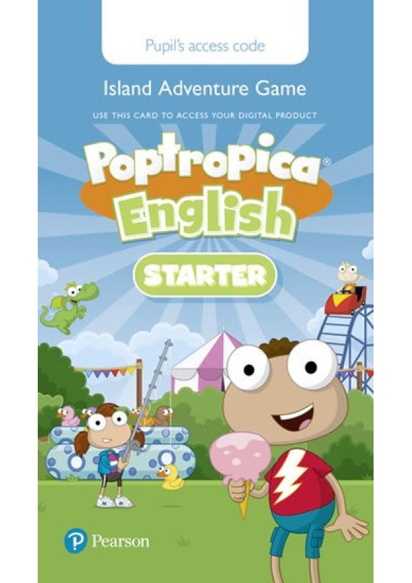 Poptropica English Starter Pupil´s Online Game Access Card for pack