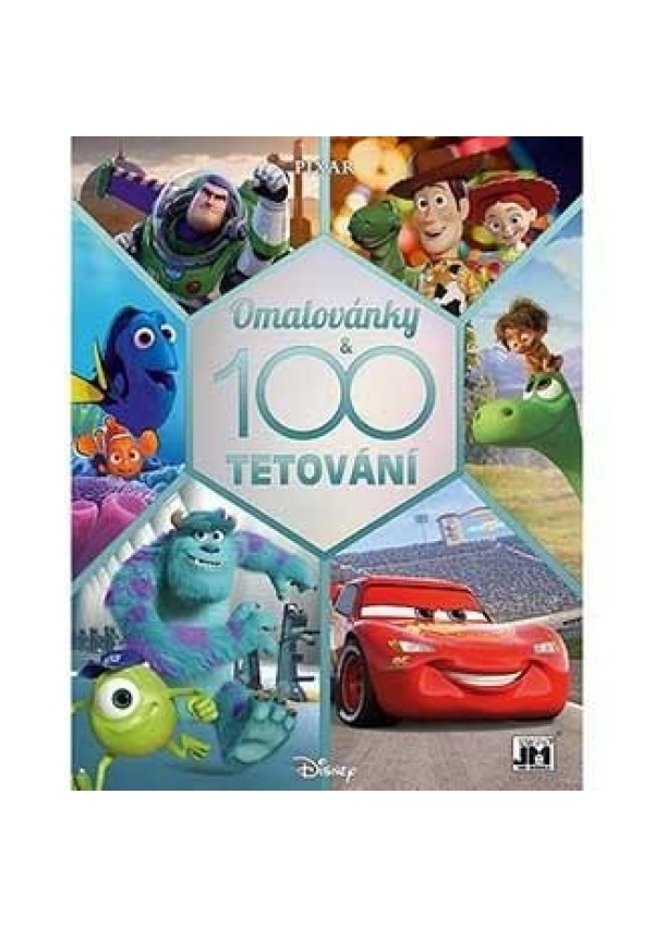 Disney kluci - Omalovánky a 100 tetování