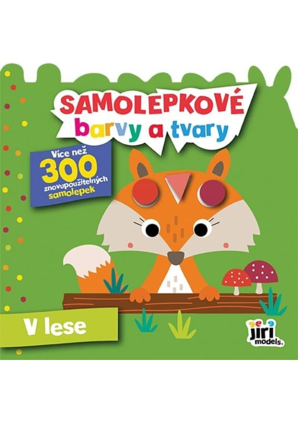 V lese - Samolepkové barvy a tvary