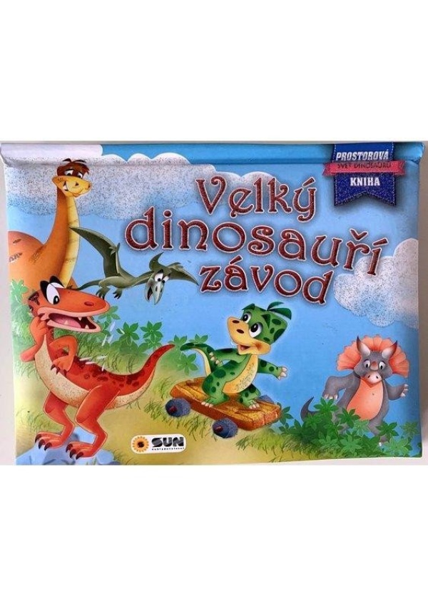 Velký dinosauří závod - Prostorová kniha