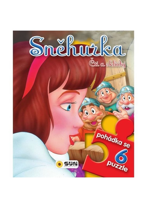 Sněhurka čti a skládej - Pohádkové čtení s puzzle