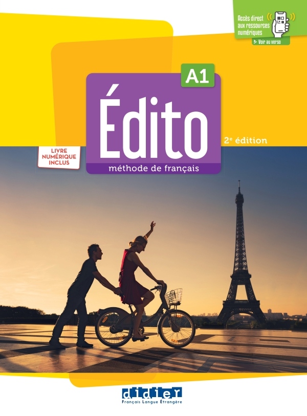 Edito A1 – édition 2022-2024 – Livre + livre numérique + didierfle.app