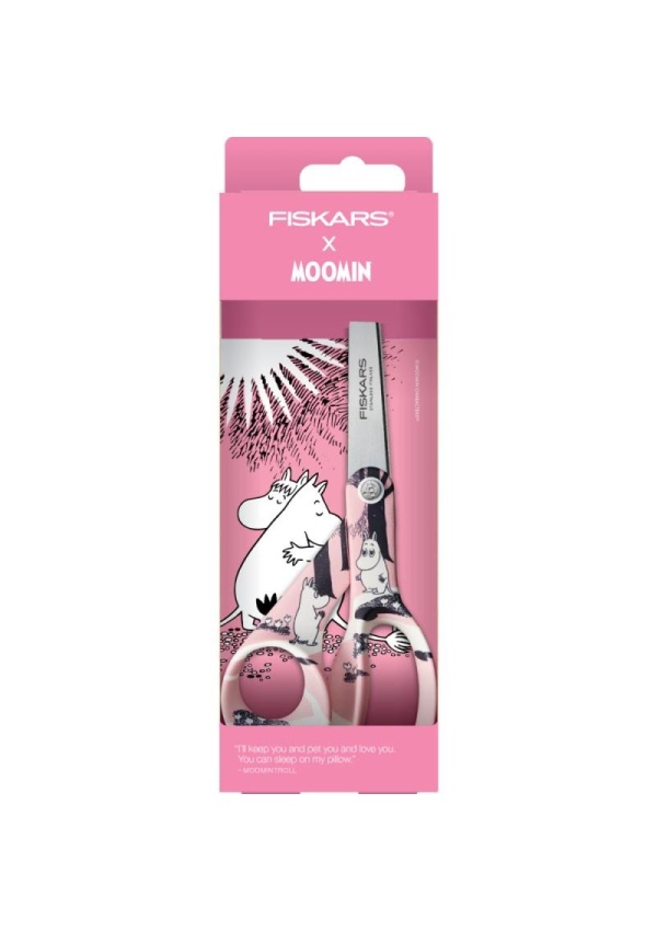 Fiskars Univerzální nůžky Mumínci - Moomin Love 21 cm