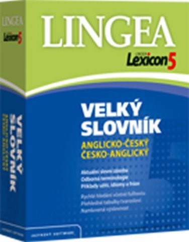 Lexicon 5 Anglický velký slovník