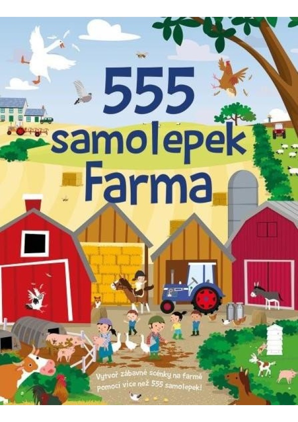 555 samolepek - Farma