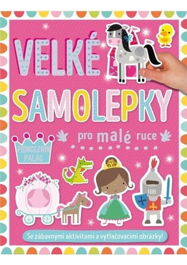 Velké samolepky pro malé ruce Princeznin palác