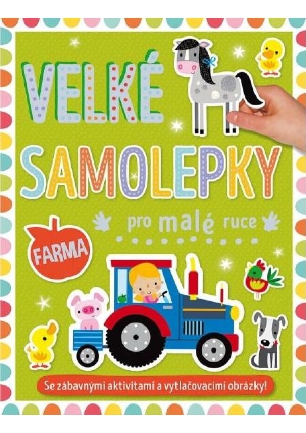 Velké samolepky pro malé ruce Farma