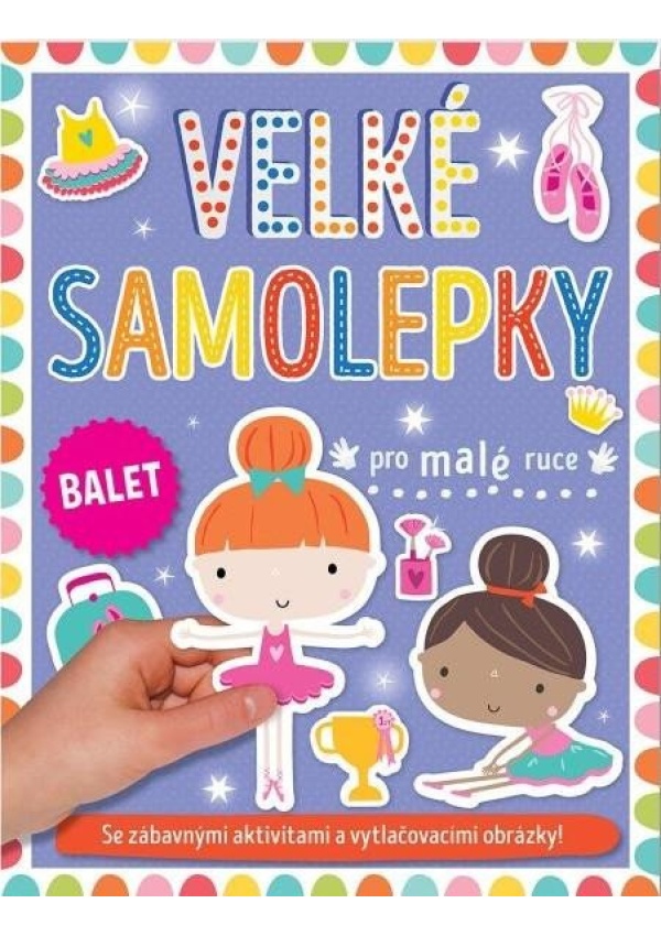 Velké samolepky pro malé ruce Balet