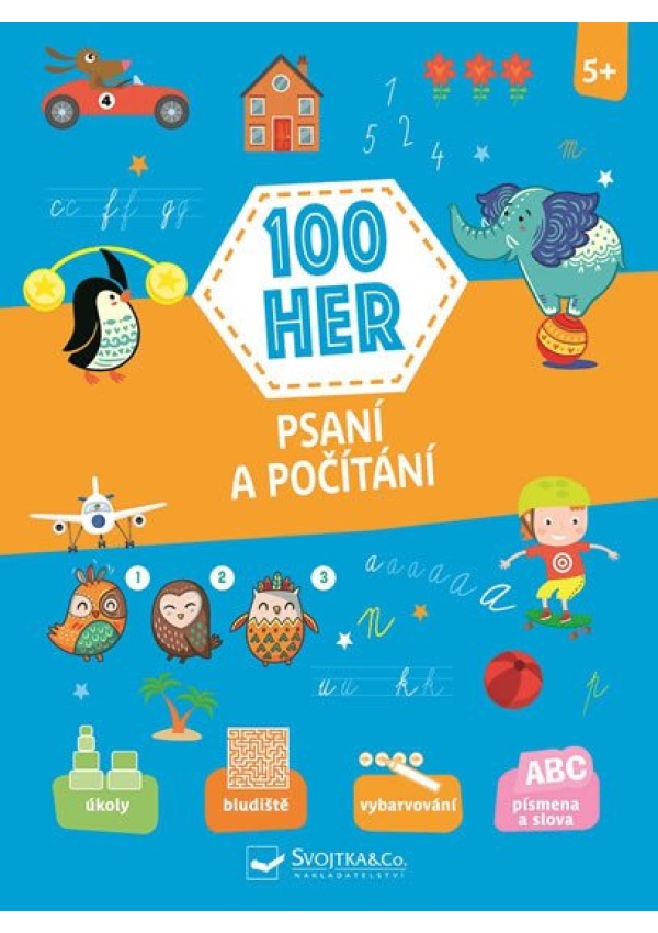 100 her - Psaní a počítání 5+