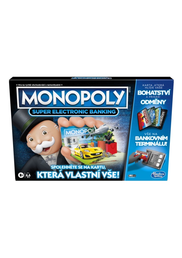 Monopoly Super elektronické bankovnictví CZ verze