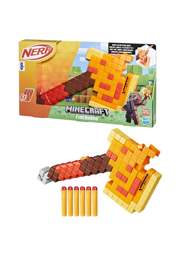 NERF MINECRAFT FIREBRAND