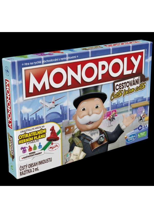 MONOPOLY CESTA KOLEM SVĚTA CZ VERZE