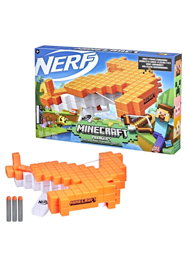 NERF MINECRAFT PILLAGERS CROSSBOW