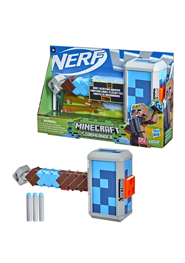 NERF MINECRAFT STORMLANDER