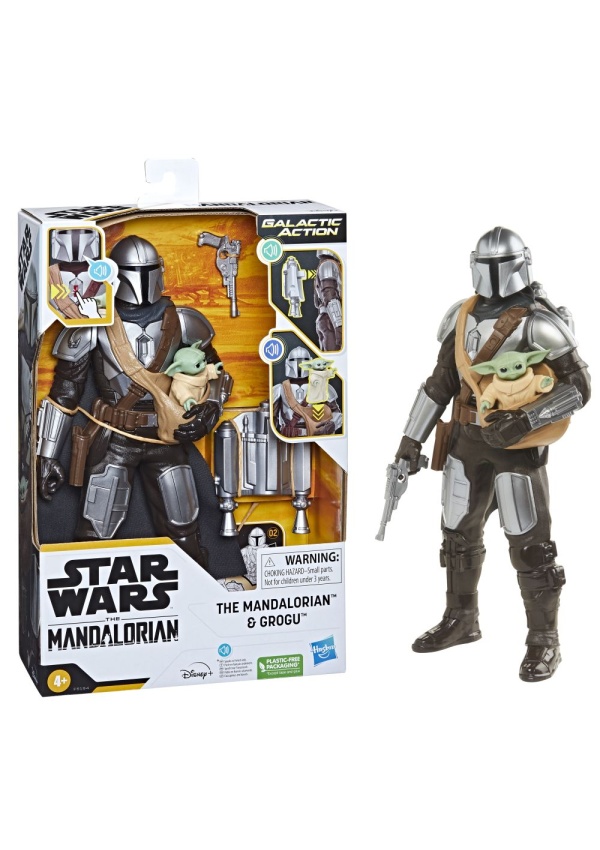 STAR WARS MANDALORIAN A GROGU FIGURKA 30 CM