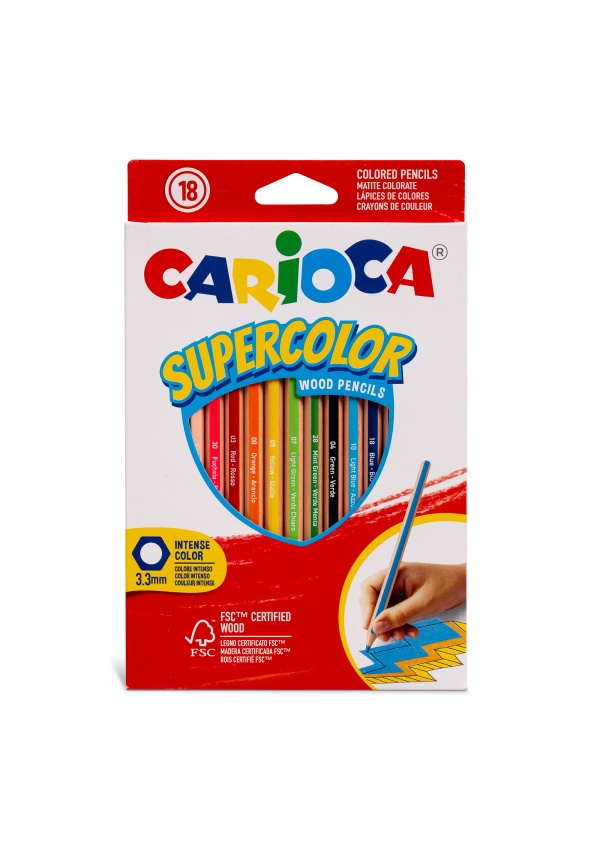 Carioca Supercolor pastelky 18ks